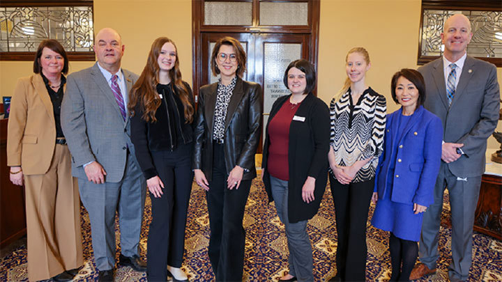 Students of the Year Attend 2025 Higher Education Day on the Hill