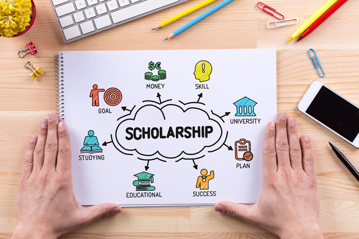 Scholarships graphic
