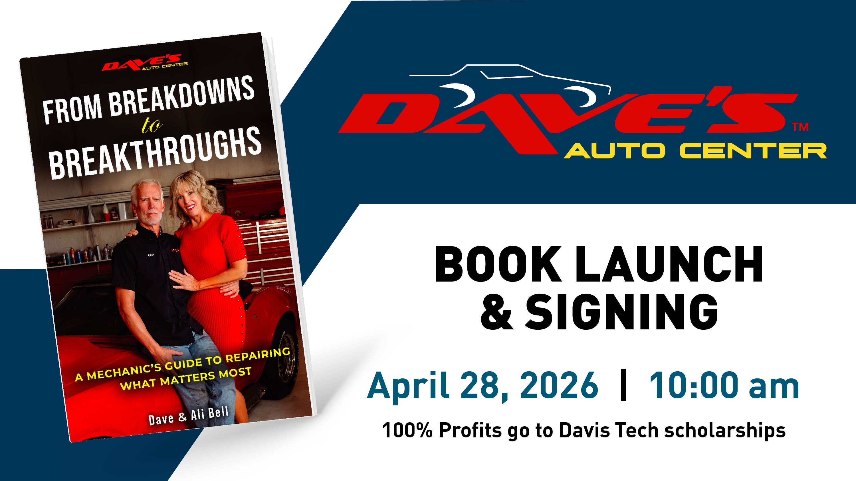 photo: Dave's Auto Center Book Launch and Signing