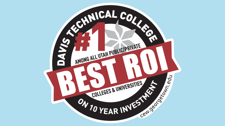 photo: Davis Technical College ranked #1 Return on Investment